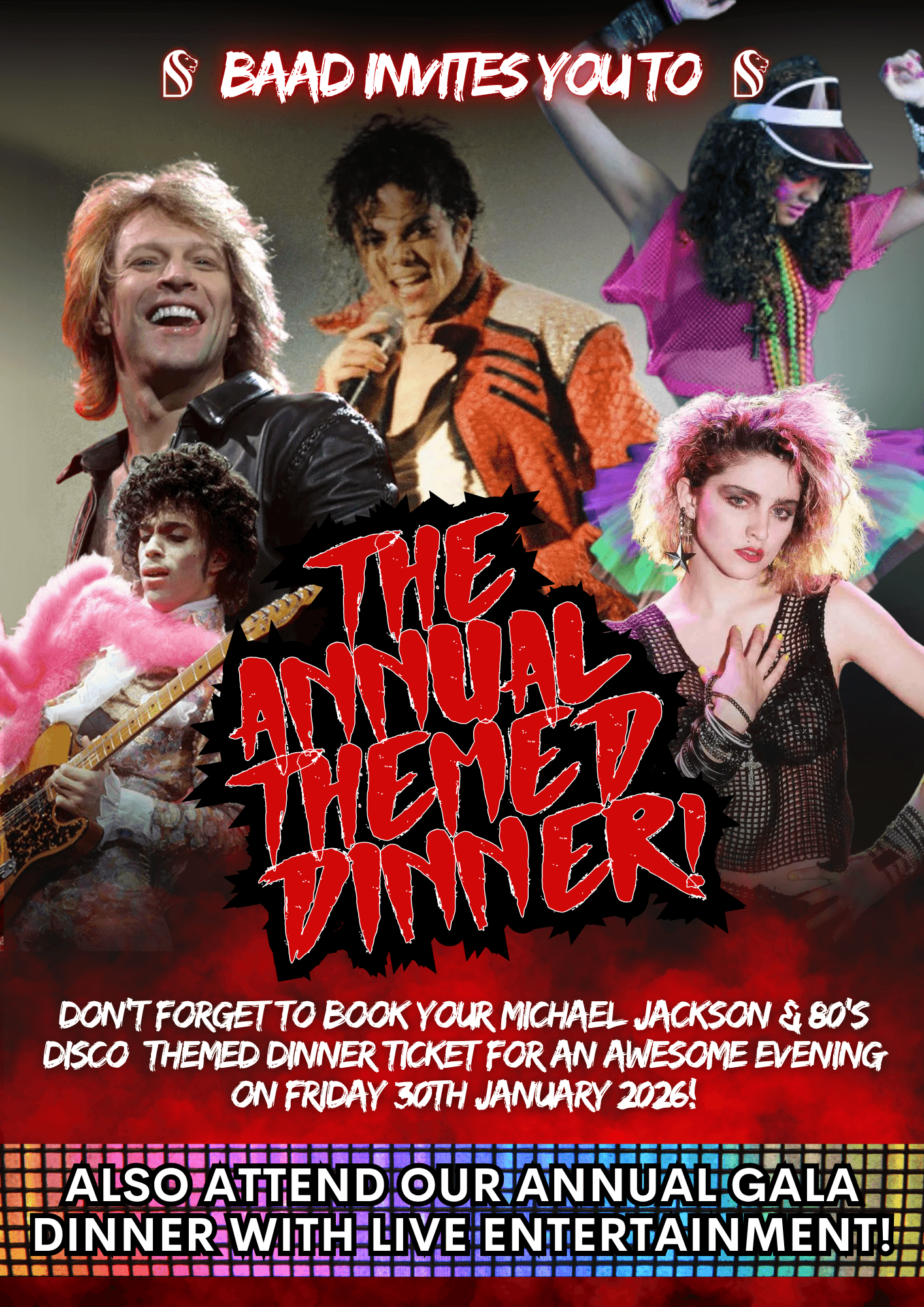 The Annual Themed Dinner poster